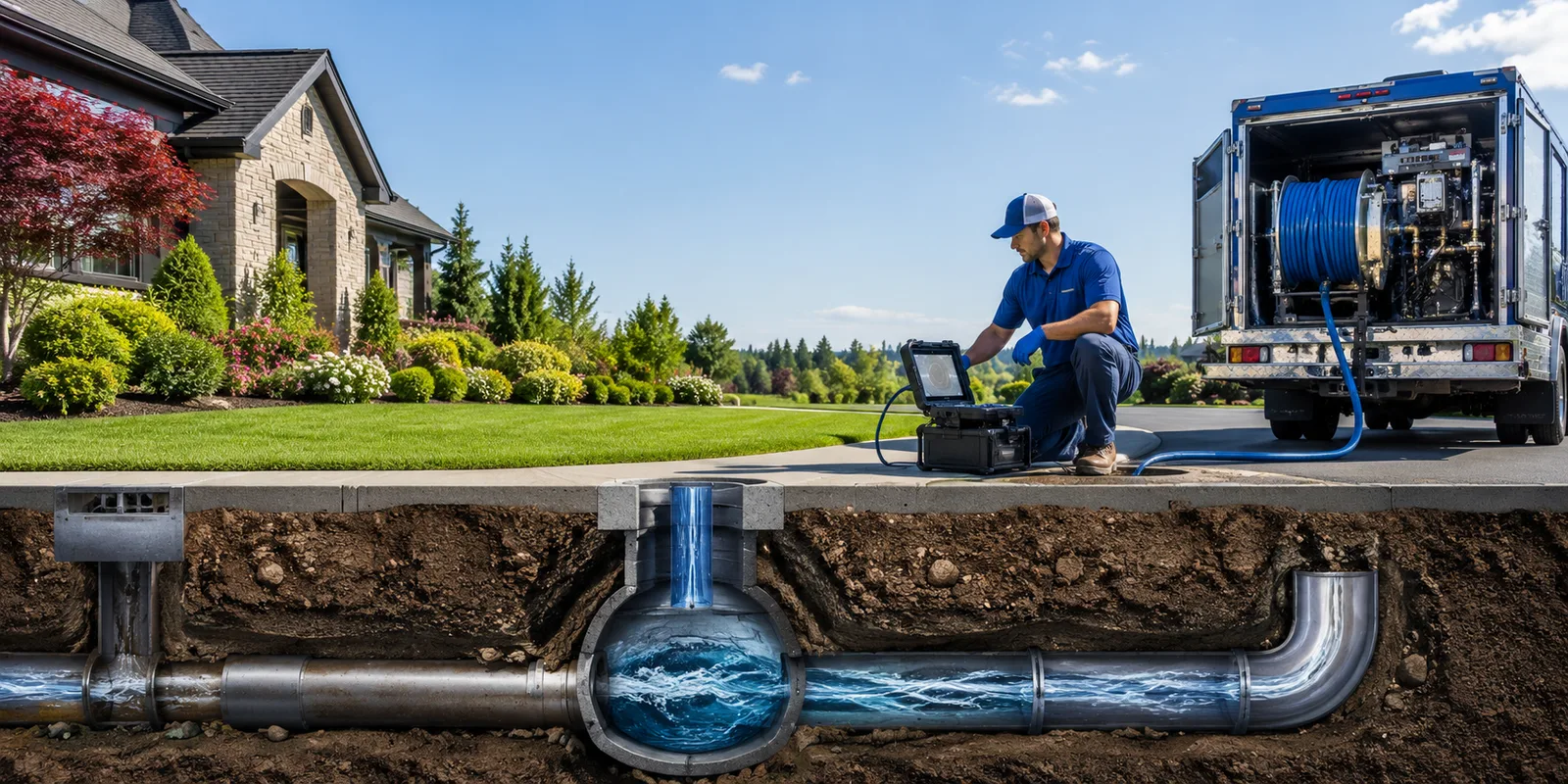 Drainage restoration information for Stockholm, WI